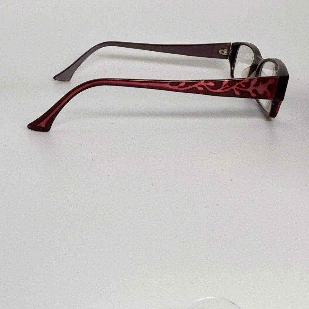 Prodesign Denmark 5606 Eyeglasses‎ Frames Purple Floral Rectangular 51-16-135